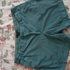 Eddie Bauer teal shorts 14